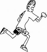 Jogging Sportler Ausmalbild Ausmalbilder Kolorowanka Druku كرتون Menschen sketch template