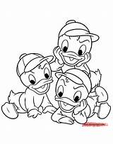 Coloring Pages Disney Ducktales Huey Louie Dewey Printable Duck Cartoon Sheets Colorare Da Colouring Disegni Qua Quo Qui Pdf Loui sketch template