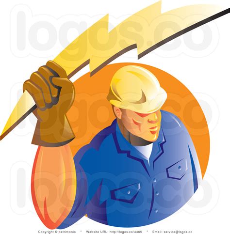 royalty  electrician logo clipart panda  clipart images