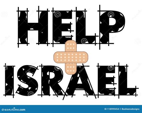 israel text  stock vector illustration  biblical