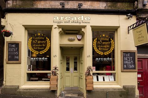 arcade haggis whisky house toptipedi