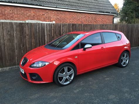 seat leon fr tdi  red  door  bhp good condition    bargain price