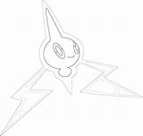 Rotom Coloring Pokemon Pages Printable Categories sketch template