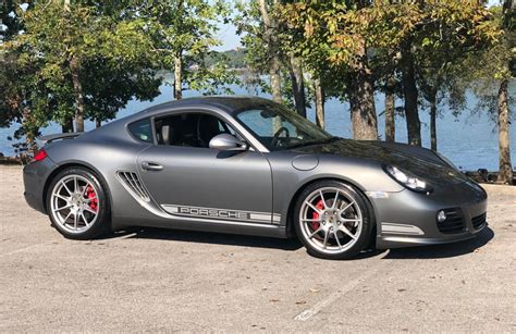 mile  porsche cayman   sale  bat auctions sold