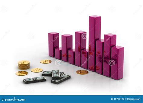 business graph stock illustration illustration  abstract