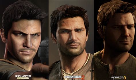 uncharted 3 comparison visual evolution of character models n4g
