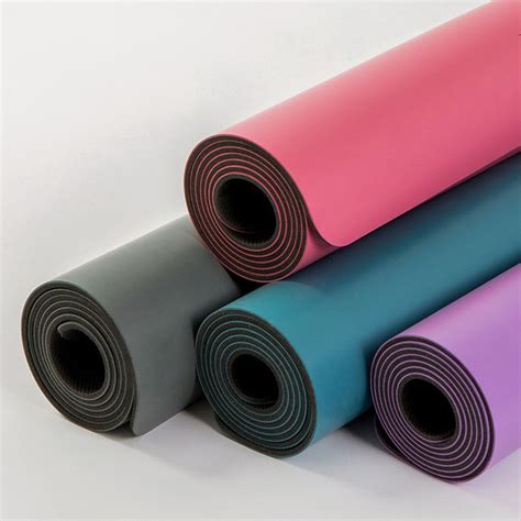 yoga mat natural rubber xxcm widen professional practice exercise fitness mat gymnastics