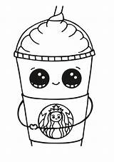 Starbucks Coloring Pages Print Cup Via sketch template
