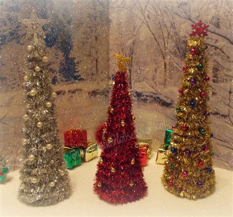 small obsession easy diy miniature christmas trees