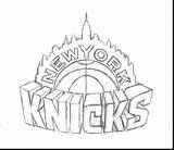 Coloring York Pages Getcolorings Amazing Knicks sketch template