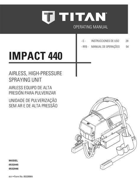 titan impact  series operating manual   manualslib