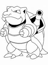 Pokemon Coloring Pages Printable Blastoise Colouring Sheets Print Picgifs Kids Name Discover sketch template