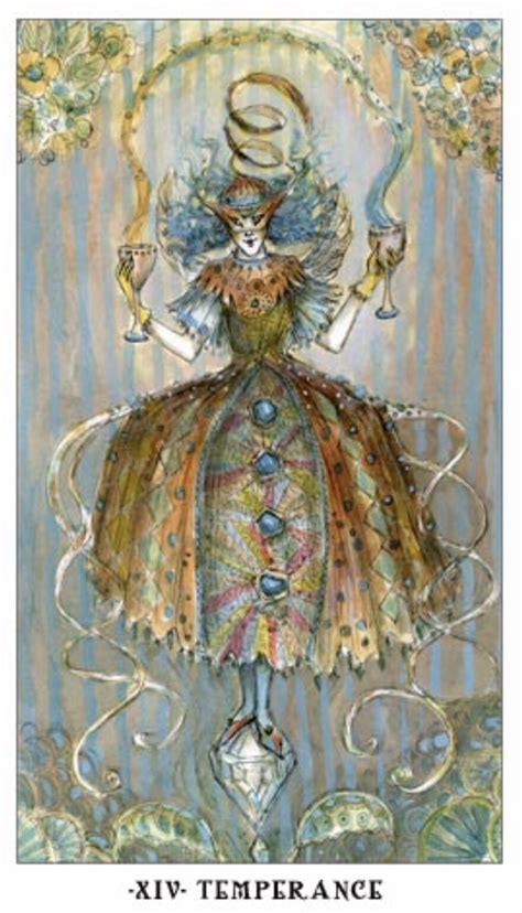 Featured Card Of The Day Temperance Paulina Tarot By