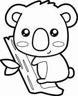 Koala Berbagi Belajar Wecoloringpage Ingrahamrobotics Coloringhome sketch template