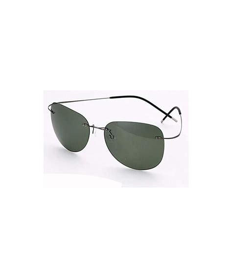 polarized sunglasses polaroid light designer rimless polaroid gafas men