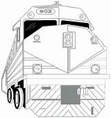 Treni Treinen Colorare Trains Printable Cartonidacolorare Voertuigen sketch template
