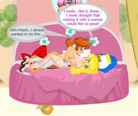Put Peach X Daisy Trib Fun End Princess Peach Hentai Sorted By