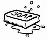 Clipart Soapy Soap Clip Bar Drawing Cliparts Clipground Library sketch template