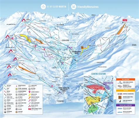 les menuires ski resort guide location map les menuires ski holiday