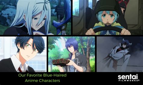 favorite blue haired anime characters sentai filmworks