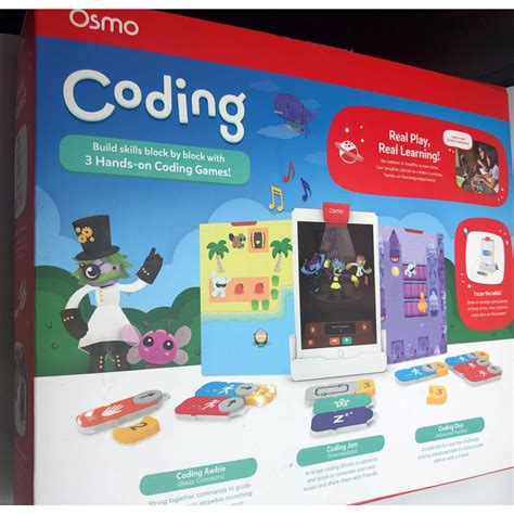 osmo coding starter kit  ipad ages   coding stem etsy