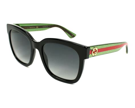 Gucci Sunglasses Gg 0034 S 002 Black Visionet