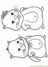 Coloring Zhu Pets Pages Printable Miscellaneous Color Coloriage Book Info Cartoons sketch template