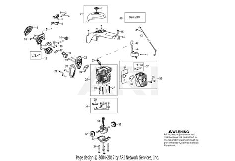 poulan ppav    parts diagram  engine