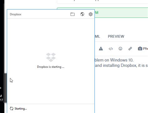 solved dropbox not supported in windows 10 dropbox community