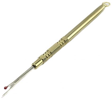 brass seam ripper  quilt   day  eleanors favorite tool