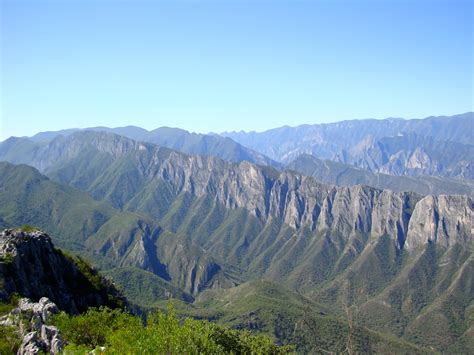 mountain range  sierra madre oriental santa catarina