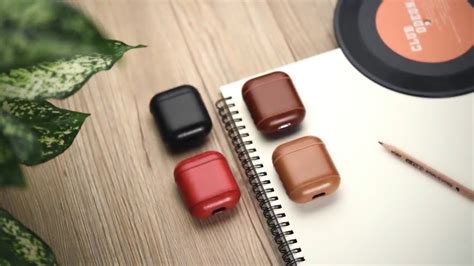 airpods leather case youtube