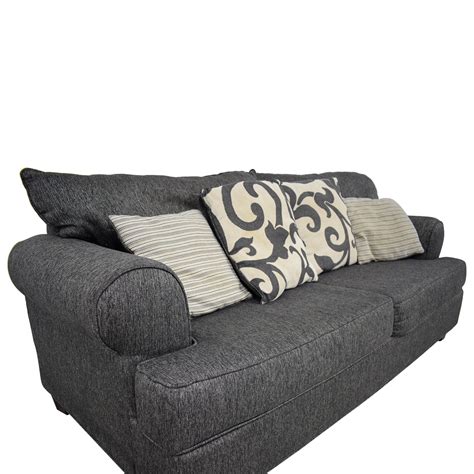 bobs discount furniture bobs furniture big grey  seater sofa sofas
