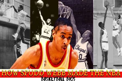 spud webb   nba incredible story basketball word