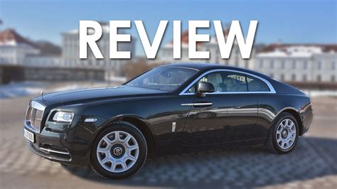 review rolls royce wraith english youtube