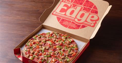 pizza hut brings   edge thin crust pizza nations restaurant news