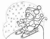 Coloringcrew Rat Bobsleigh Little Coloring sketch template