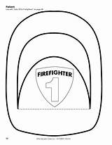 Firefighter Fireman Helpers Safety Clipartmag Bombero Gorro Casco Homecolor sketch template