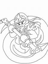 Ninjago Coloring Lego Pages Movie Zx Kai Print Getcolorings sketch template