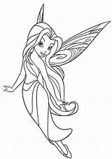 Disney Fairies sketch template