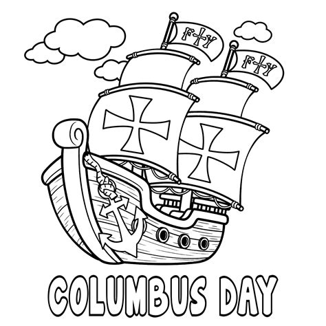columbus day  printables