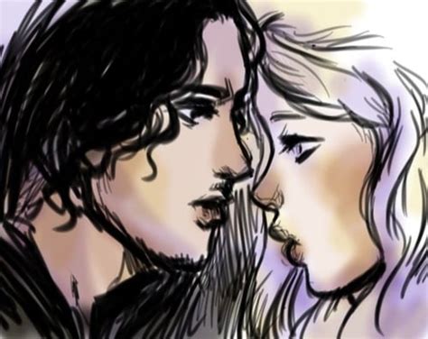 Jon Snow And Daenerys Fan Art Popsugar Love And Sex