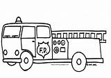 Fire Truck Clipart Coloring Outline Colouring Pages Clip Engine Cliparts Paw Patrol Marshall Color Draw Station Cartoon Lorry Kids Monster sketch template