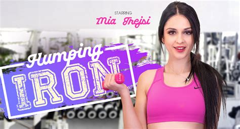 Wanna Get Fit Time For Humping Iron With Mia Trejsi In 8k Ultra High