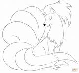 Ninetales Vulnona Vulpix Kolorowanki Evoli Ausmalbild Tegninger Kolorowanka Colorear Supercoloring Kleurplaten Malvorlagen Print Entwicklungen Pikachu Mew Pokémon Generation Druku Kleurplaat sketch template