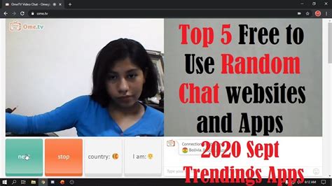 top 5 random video chat apps and websites 2020 free to use random