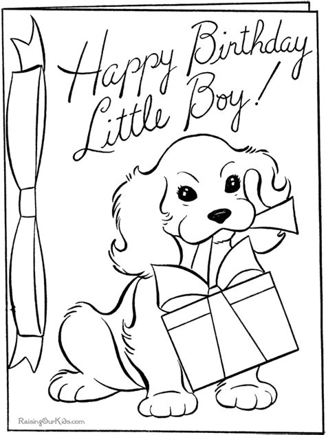 happy birthday coloring pages coloring home