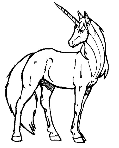 realistic unicorn coloring pages   print   coloring