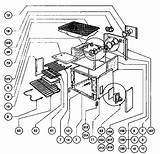 Parts Oven Diagram Main Thermador Drop Range Electric Liner Module Timer sketch template