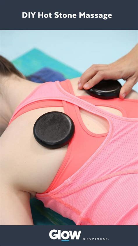 take a break and try an at home hot stone massage stone